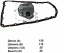 Фильтр АКПП ATG 015 \317281XF02\GOODWILL   NISSAN X-Trail I (T30,T31) Qashqai 2.0  (JS. JT406K)