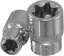 Головка торцевая 1/4"DR, внешний TORX®, Е4 114604