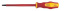 Отвертка шлицевая диэлектрическая VDE 1000 vSL6.5x150 mm SDLI615