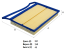 Фильтр воздушный AG 2101 \151000295AA\GOODWILL   JETOUR T2 (24-)  (JS. A8040)