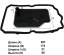 Фильтр АКПП ATG 014 \A2212770000\GOODWILL   MERCEDES-BENZ CLS\E\G\S INFINITI  (JS ASAKASHI	. JT507K)