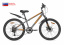 Велосипед BLACK AQUA Cross 1451 D 24" 6 SPD (серый-оранжевый) GL-217D t('фото') 0