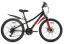 Велосипед BLACK AQUA Cross 1471 D 24"  Черный-красный GL-206D t('фото') 0