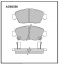 Дисковые передние тормозные колодки Allied Nippon ADB3556 HD t('фото') 0