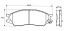 Колодки торм. перед. TR278 \91060\410606N091\TRANSMASTER   Nissan  (PN2435) (TRW. GDB7043)