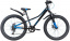 Велосипед NOVATRACK 24" DOZER синий,  алюм. рама 12", 6 скор., Shimano TY21/Microshift TS38 145863 t('фото') 0