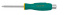 Отвертка стержневая POZIDRIV® , ударная, силовая под ключ, PZ1x75, D70Z175