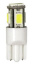 Светодиод 12V T10  6SMD (5630/5730) W2.1x9.5d WHITE (уп. 10 шт) 12T10-W\6SMD5630 (W5W)