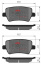 Тормозные колодки зад. 51KT \T156GN3502080EP\KOTL   CHERY TIGGO 8 19-