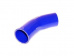 Патрубок силиконовый для МАЗ радиатора нижний 6422-1303025-01 (L180, d60 4слоя, 4мм Синие)