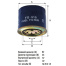 Фильтр топливный FG 515 \3194545001\GOODWILL   HYUNDAI HD  (VIC. FC-317, FC-318)  (MANN. WK818/80)