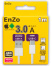 Кабель EnZo USB 2.0 Type-A USB Type-C плетеный белый 1м AС15-BB1
