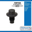 Болт сливной поддона TOP120 \92047\F75Z6730BA\TRANSMASTER    FORD , VOLVO, Citroen  (M14x1,5)