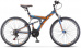 STELS Велосипед Focus 26"V 18-sp (18" Темно-синий/оранжевый), арт. V030
