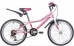 Велосипед NOVATRACK 20" ALICE розовый,  стальная рама, 6 скор., Shimano TY21/Microshift TS38 145861