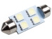 Автолампа диод T11 (C5W) 12V 4SMD диод с цок. 39мм.SKYWAY белая  (К-Т 2 шт) S08201171