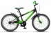 STELS Велосипед Pilot-200 Gent 20" (11" Черный/салатовый) Z010