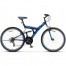 STELS Велосипед Focus 26"V 18-sp (18" Темно-синий/синий), арт. V030