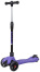 Самокат Novatrack RainBow, колеса 120х80, черный с фиолетовым 174509