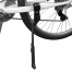 Подножка боковая для велосипедов 24-26" алюминиевая с креплением на заднем пере