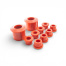 РК Втулок стабилиз для КАМАЗ 6520 (10 шт.) красн.TPU