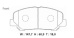 BP1110063 ПРЕМИУМ \0446528520\UBS  колодки торм. перед.   TOYOTA  ALPHARD  (PN1527) (TRW. GDB3455)