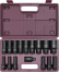 Набор головок торцевых ударных глубоких 1/2"DR, 10-32 мм, 16 предметов, S23S2116S