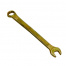 ЕРМАК Ключ рожково-накидной, 13мм (желтый цинк) (736-052)