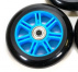 Колесо для трюкового самоката, 100мм, с подшипниками ABEC 7, пластик, синее 13973