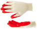Перчатки прорезиненные красные (600)/(400)