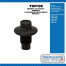 Болт сливной поддона TOP128 \92055\K06507741AA\TRANSMASTER    FORD, CHRYSLER, VOLVO  (M14X1,5X11)