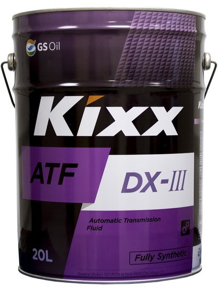 KIXX ATF DX III 20 л (масло для АКПП синтетическое) :: Трансмиссионные ...